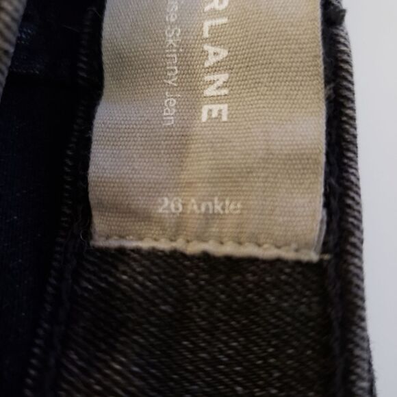 Everlane High Rise Skinny Button Fly Sz 26 - Picture 8 of 8